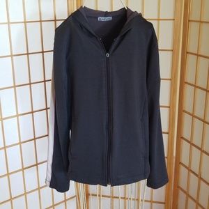 Aspire Grey Gray Pink Workout Jacket